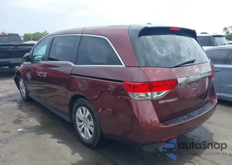 2016 Honda Odyssey Ex-L z USA, uszkodzony, nr VIN 5FNRL5H65GB021569